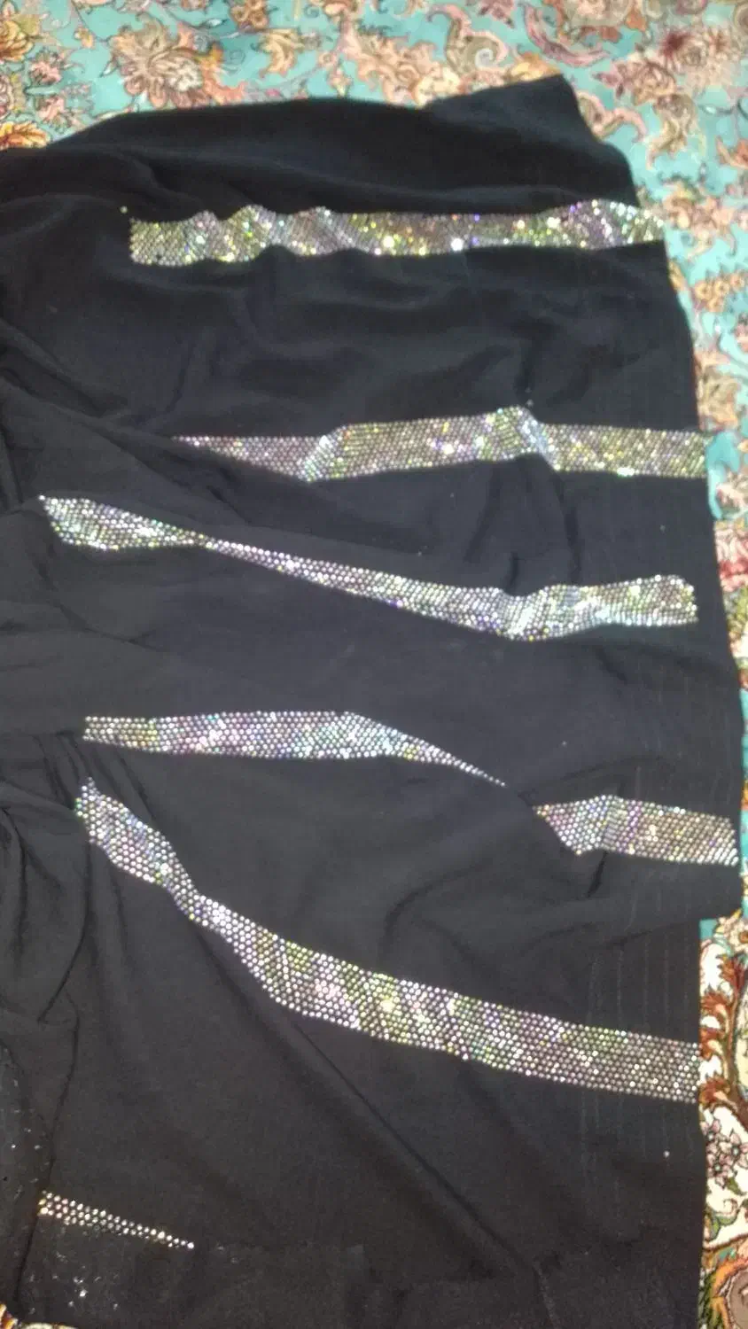 نگین کاری شلوار زنانە|لباس|مریوان, |دیوار