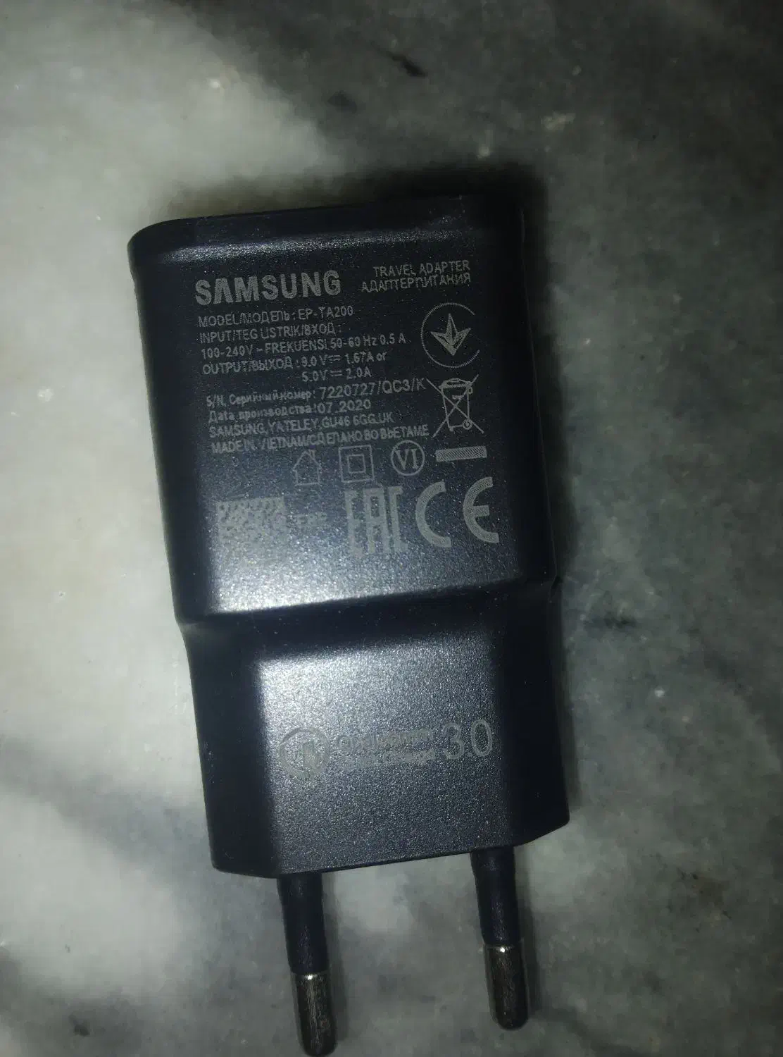 شارژر سامسونگ اصل|لوازم جانبی موبایل و تبلت|قم, شاه ابراهیم|دیوار