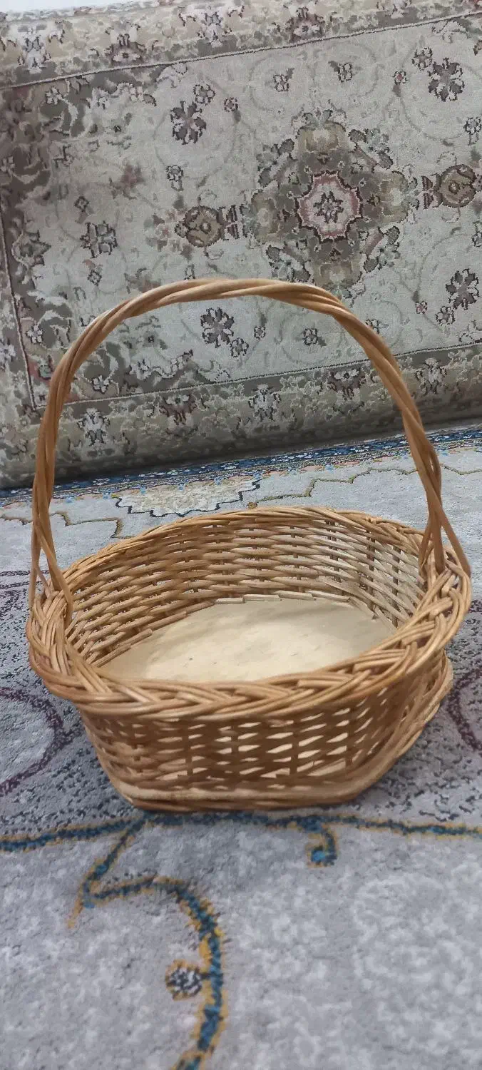 سبد حصیری|صنایع دستی و سایر لوازم تزئینی|مشهد, سرافرازان|دیوار