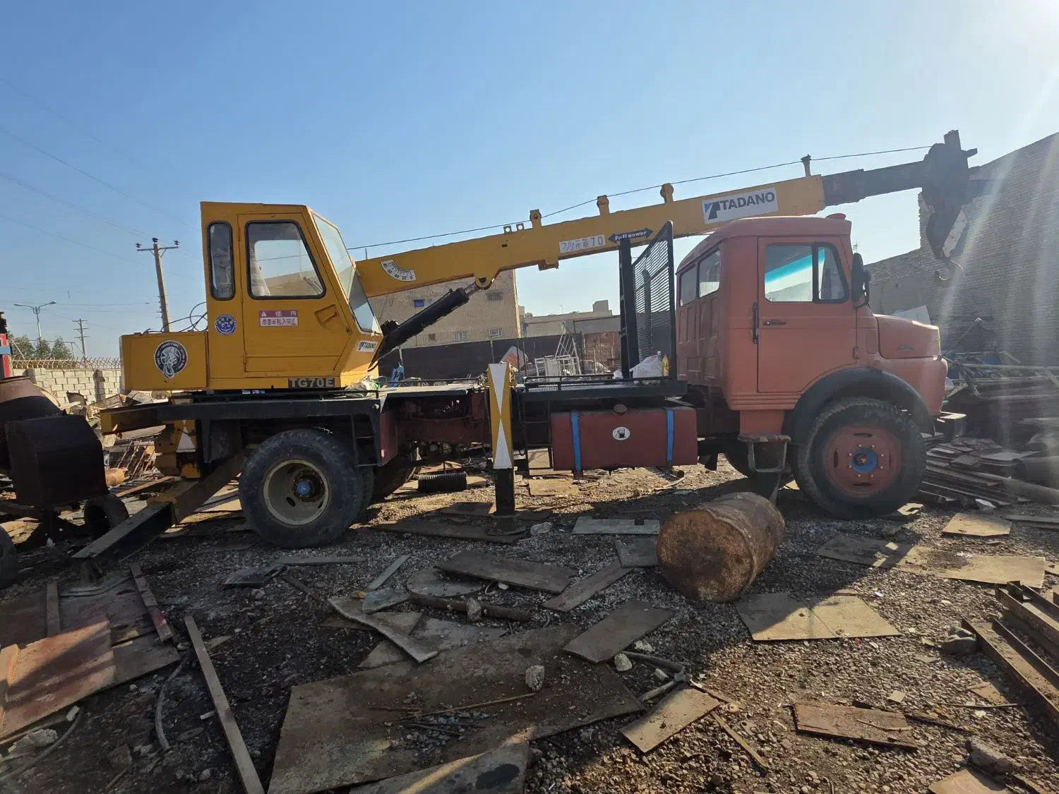 جرثقیل 7تن|خودرو سنگین|اهواز, کمپلو جنوبی|دیوار