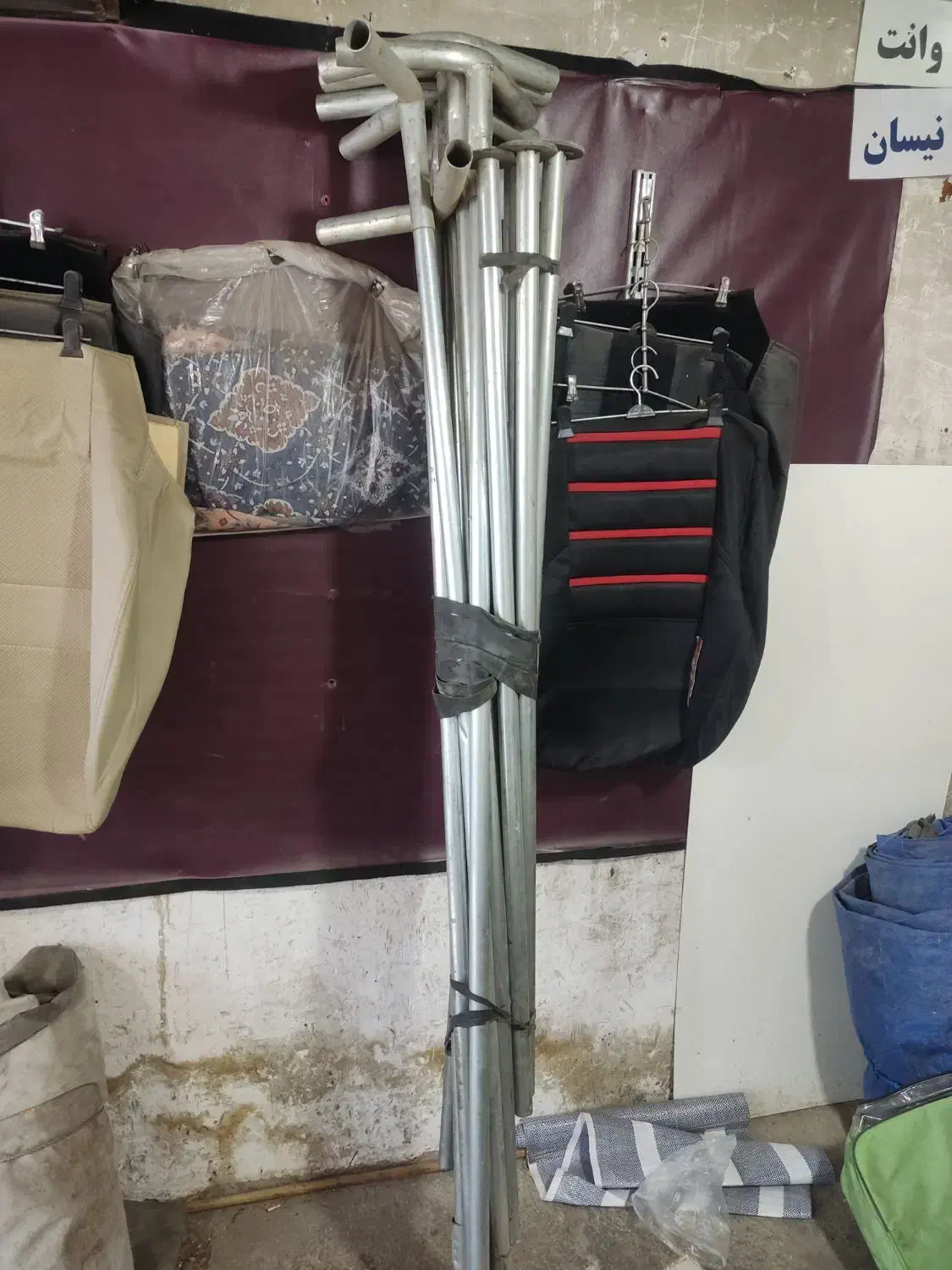 اسکلت چادر عشایر اندازه 3×4|کوهنوردی و کمپینگ|میانه, |دیوار