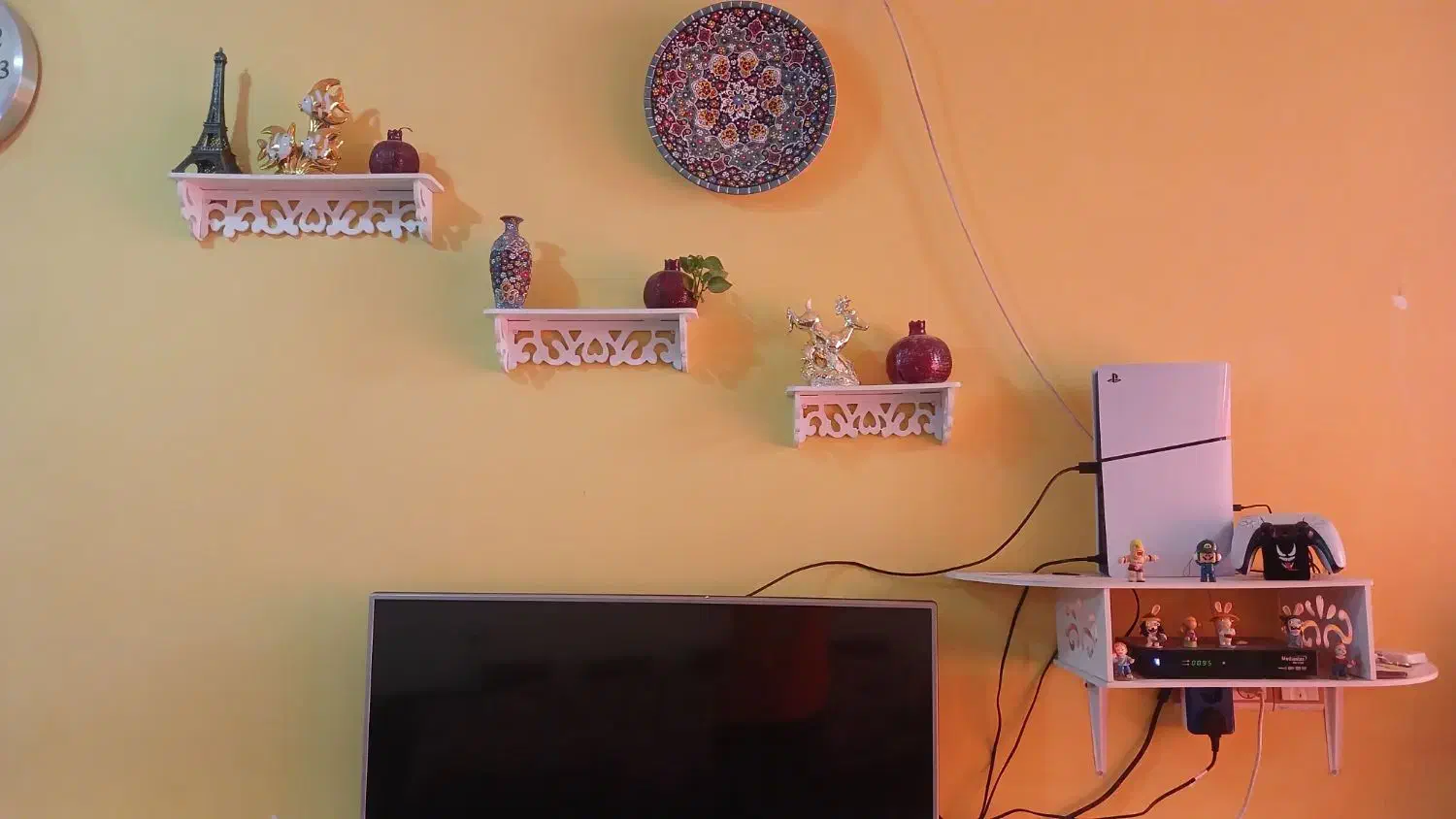 شلف دیواری|کتابخانه، شلف، قفسههای دیواری|نوبران, |دیوار