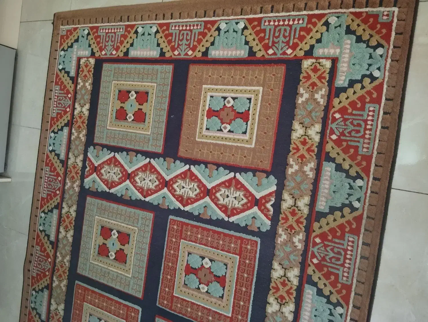 فرش ۱/۵در۲|فرش|قزوین, |دیوار