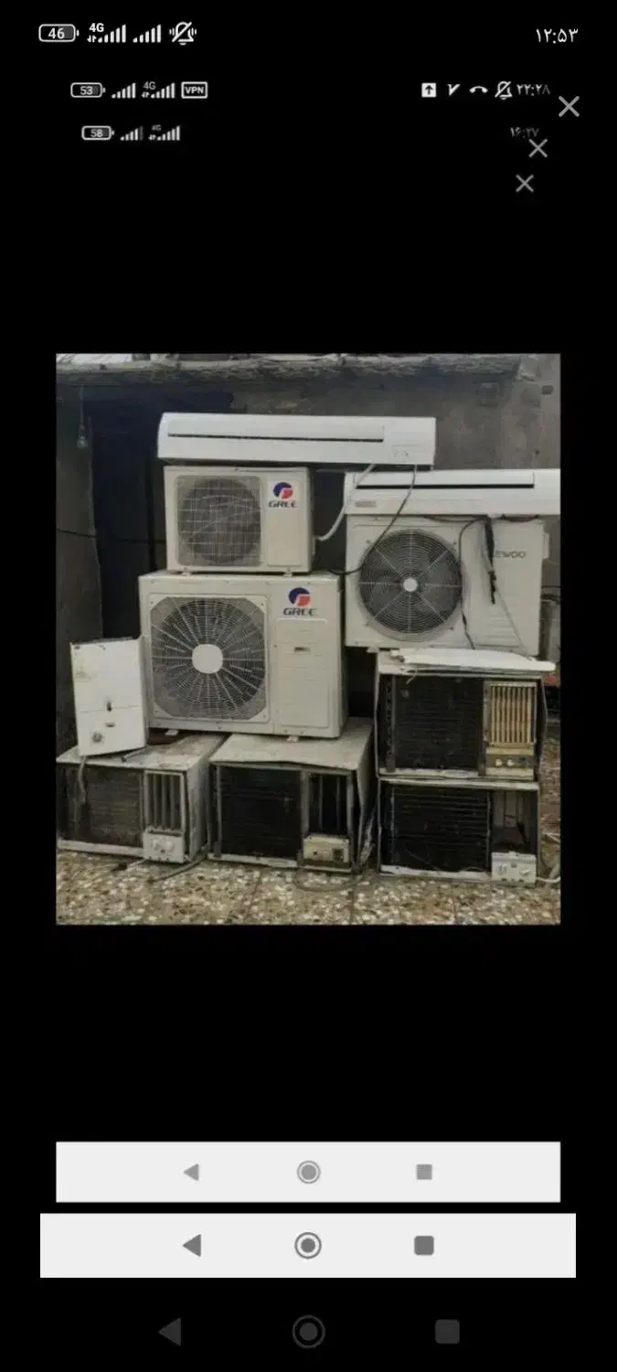 فروشاه خریداره کولراه مشتریه همه جانبه|کولر گازی و فنکوئل|شوشتر, |دیوار