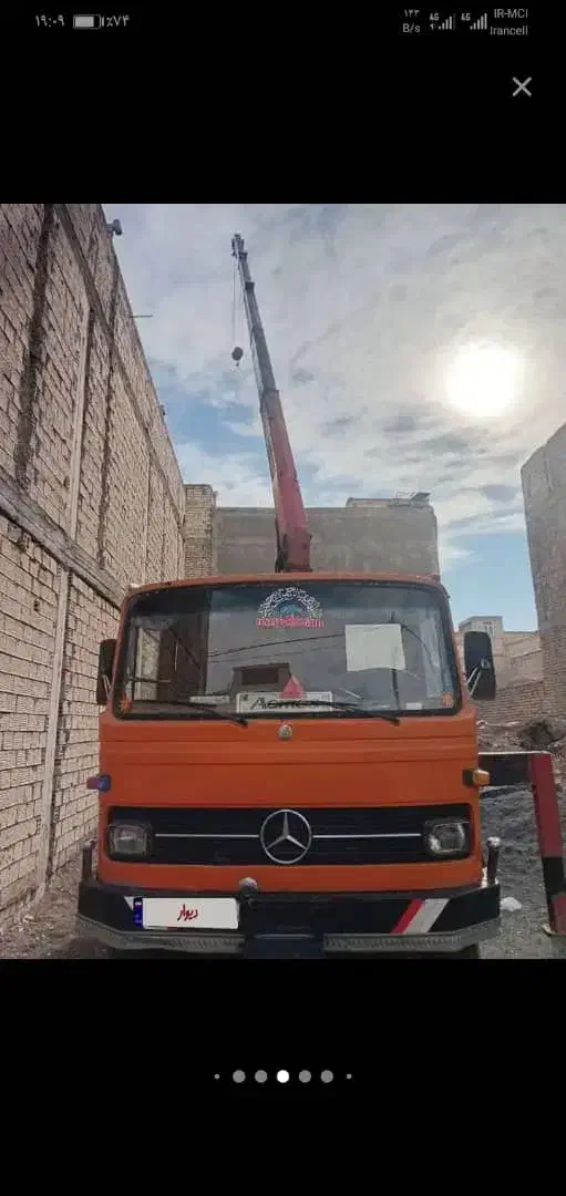 خاور جرثقیل|خودرو سنگین|شیراز, کوشک بیدک|دیوار