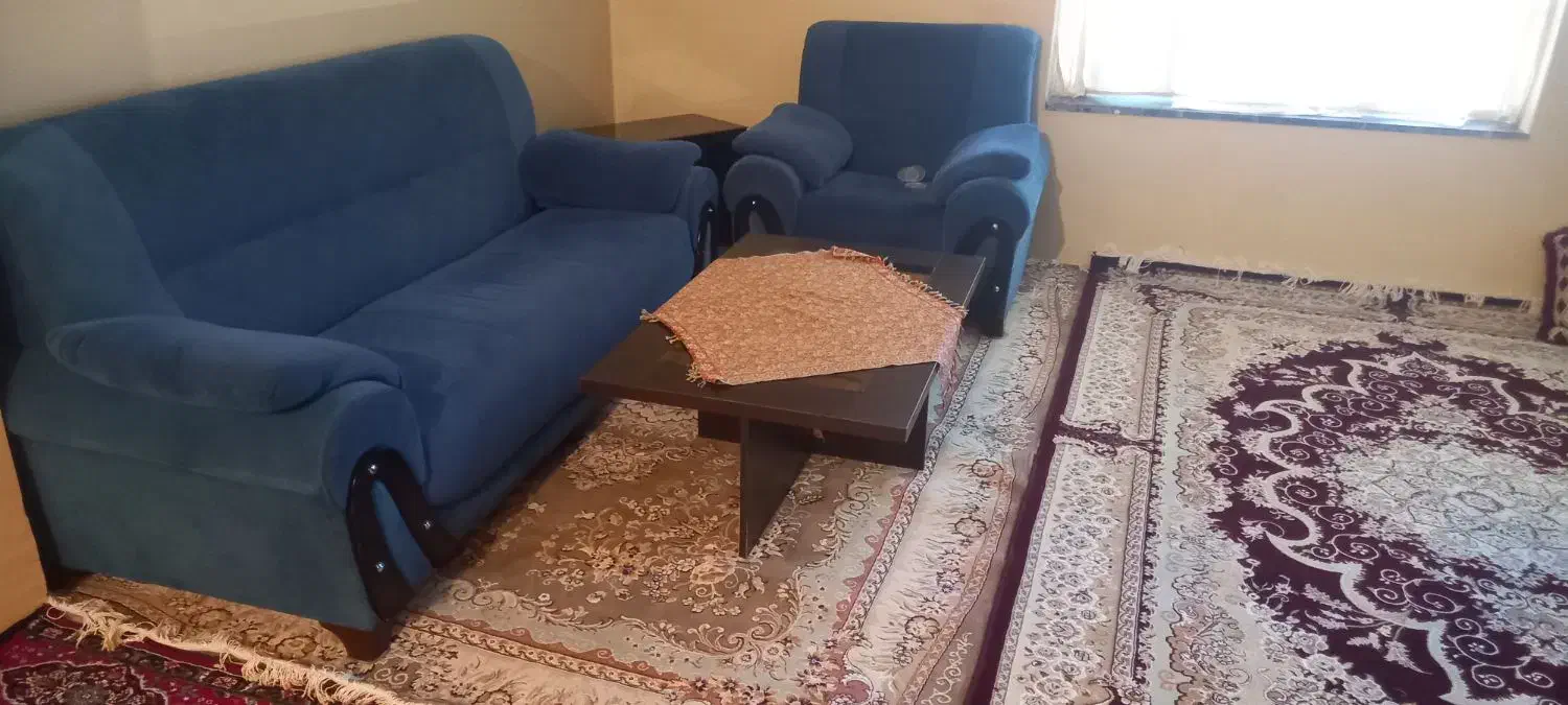 مبلمان هفت نفره شیک در حد نو|مبلمان خانگی و میز عسلی|مینودشت, |دیوار