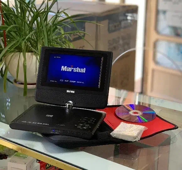 تلویزیون همراه مارشال|پخشکننده DVD و ویدیو|صائین قلعه, |دیوار