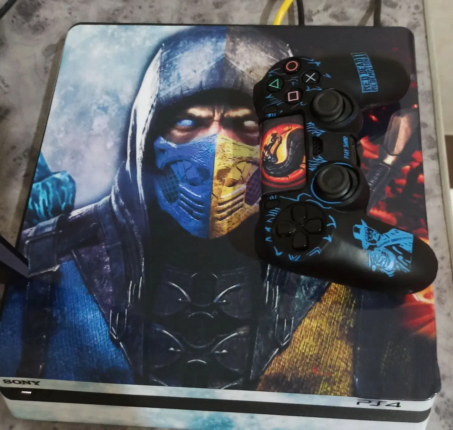 ps4پلی استیشن ۴ اسلیم آنلاین|کنسول، بازی ویدئویی و آنلاین|کرمانشاه, |دیوار