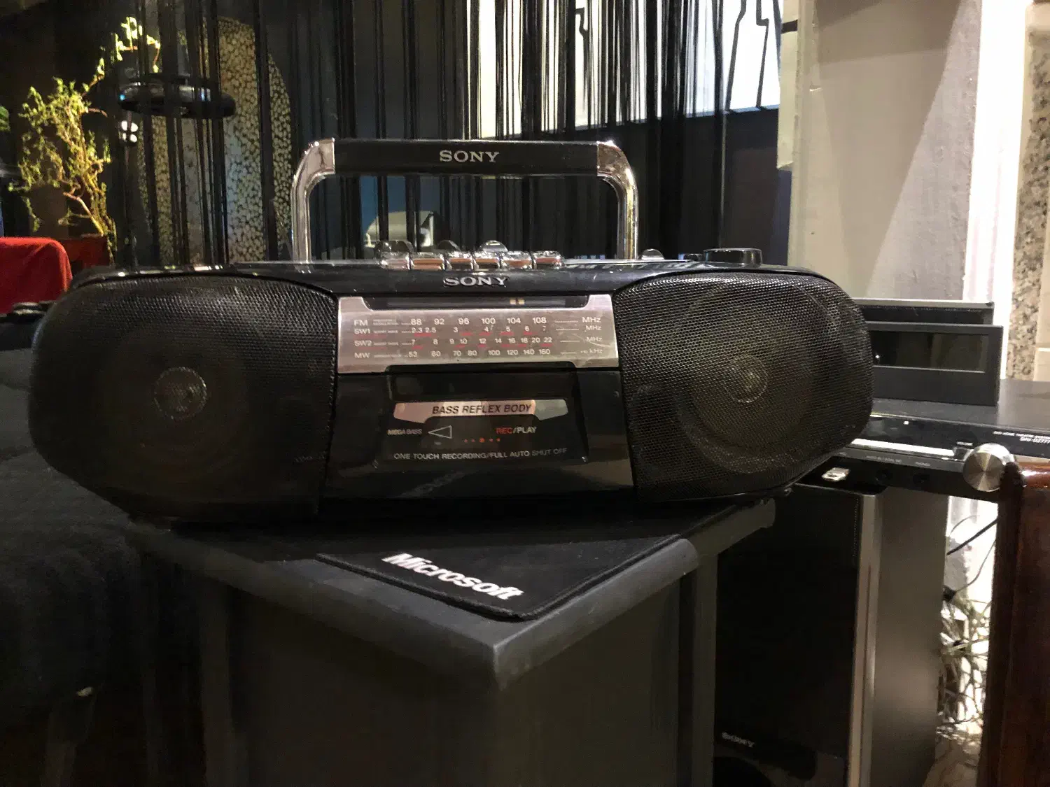 رادیو ظبط قدیمی برند Sony|سیستم صوتی خانگی|تنکابن, |دیوار