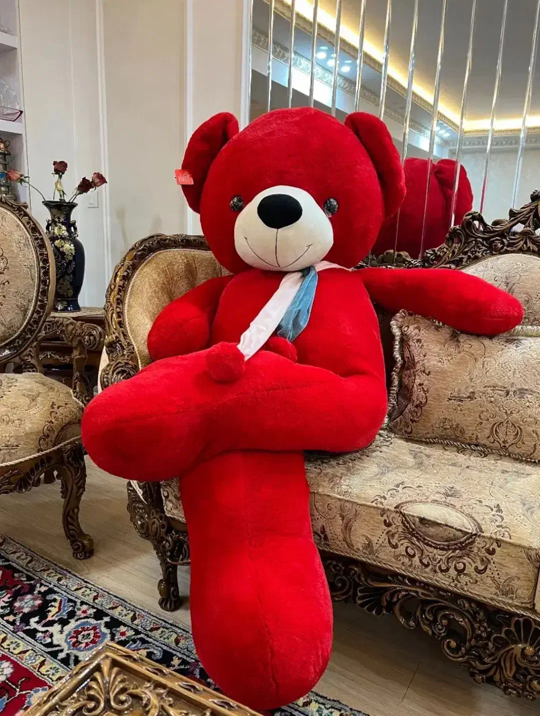 خرس 2 متری ولنتاین|اسباب‌‌بازی|کرمان, |دیوار