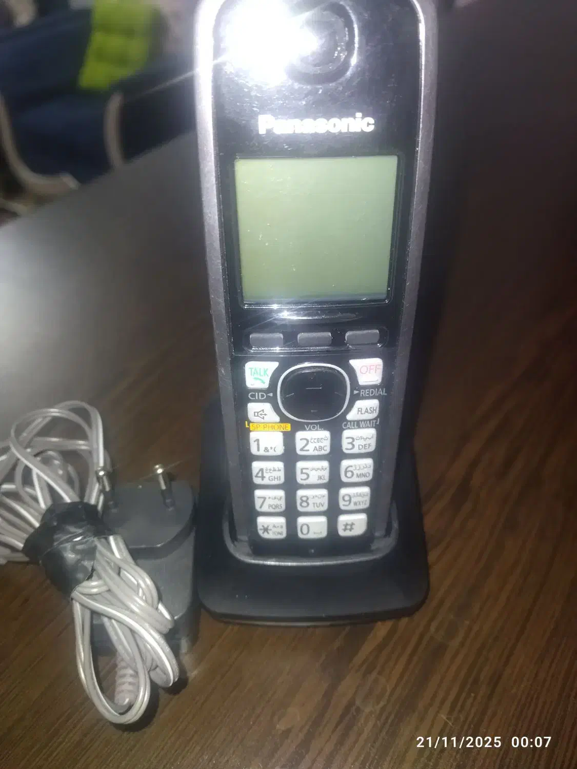 گوشی بی سیم اضافه پاناسونیک مدل KX-TGA۳۷۱|تلفن رومیزی|گنبد کاووس, |دیوار