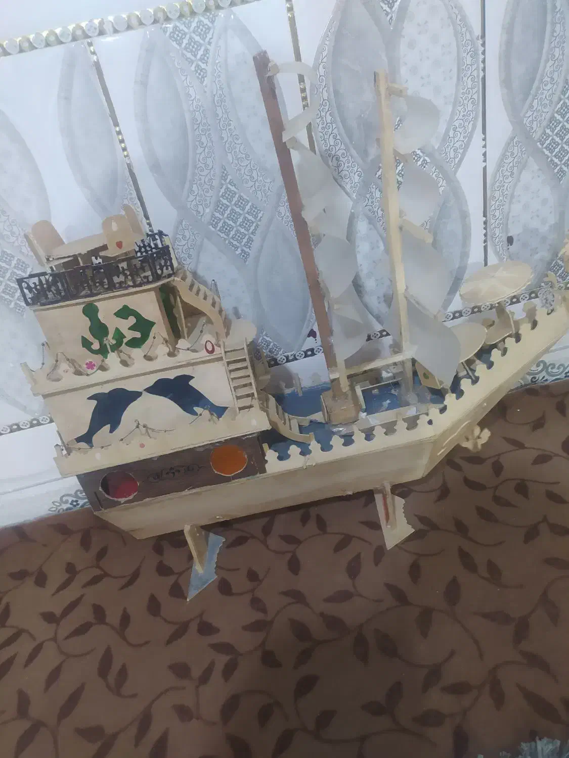 کشتی|مجسمه، تندیس، ماکت|زاهدان, |دیوار