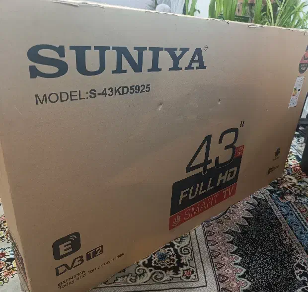 تلویزیون SUNIYA 43|تلویزیون و پروژکتور|شیراز, باغ تخت|دیوار