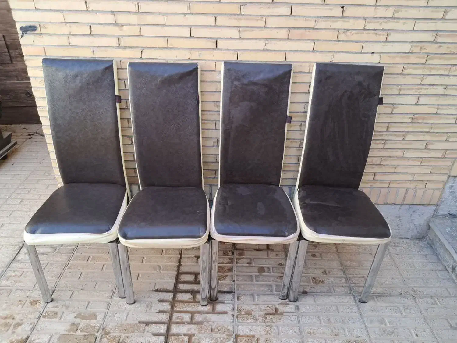 ۴عدد صندلی|میز و صندلی غذاخوری|شاهینشهر, شهرک گلدیس|دیوار