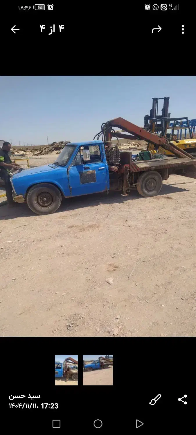 نیسان جرثقیل دار|خودرو سواری و وانت|تفت, |دیوار