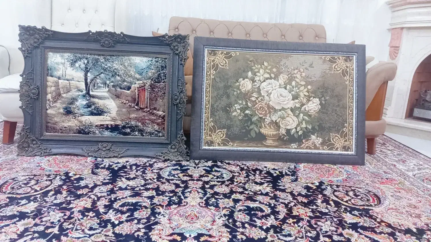 تابلو دو عدد|تابلو فرش|پردیس, فاز ۱|دیوار