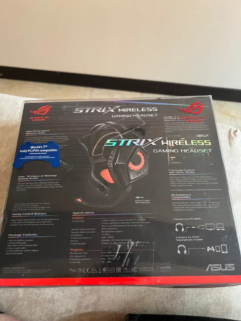 هدست گیمینگ rog strix|قطعات و لوازم جانبی رایانه|تهران, سازمان آب|دیوار