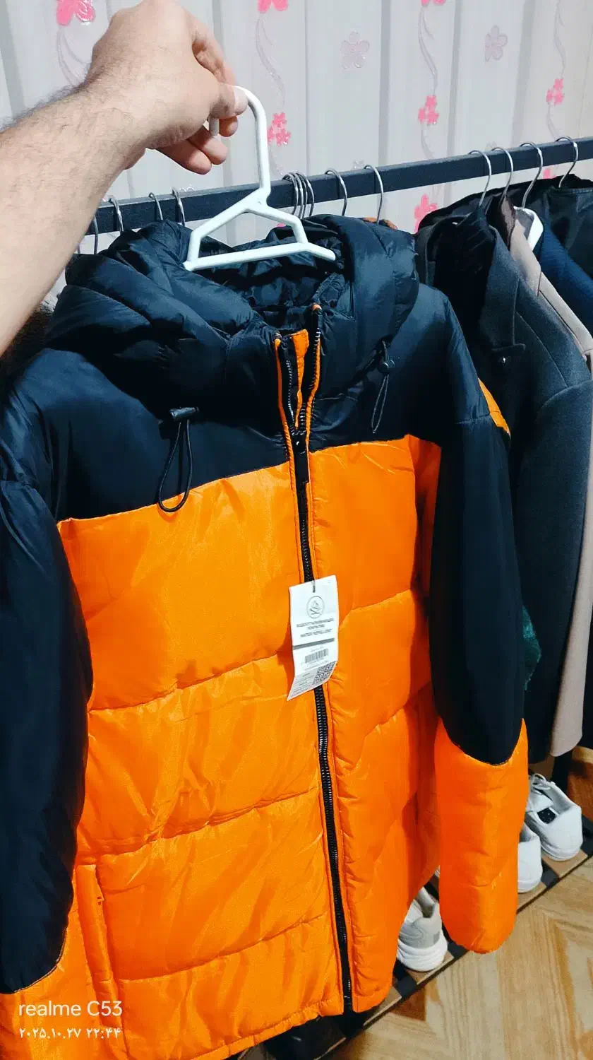 کاپشن هلند اصل  برند MAAG سایز بزرگ|لباس|رامسر, |دیوار