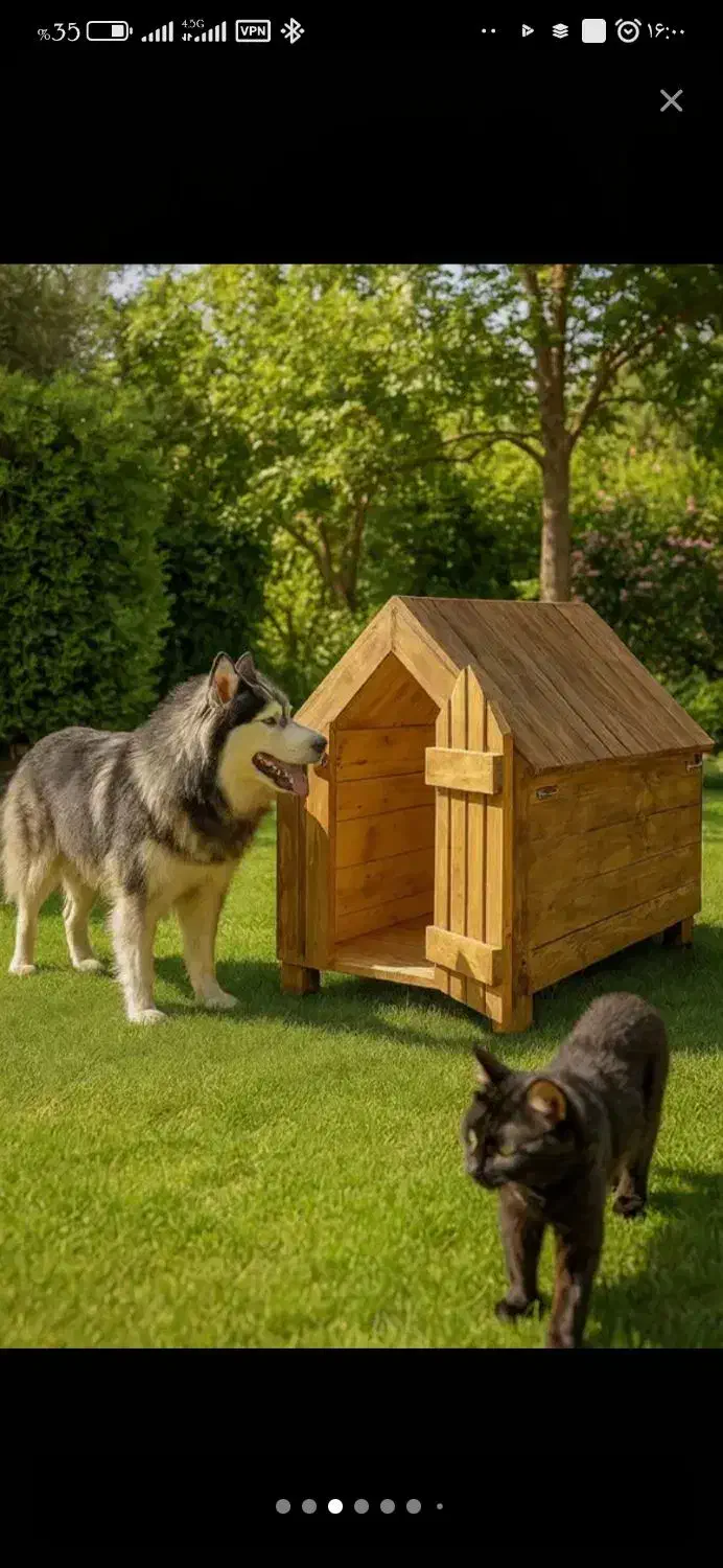 کلبه روسی سگ و گربه|لوازم جانبی حیوانات|مشهد, نوید|دیوار