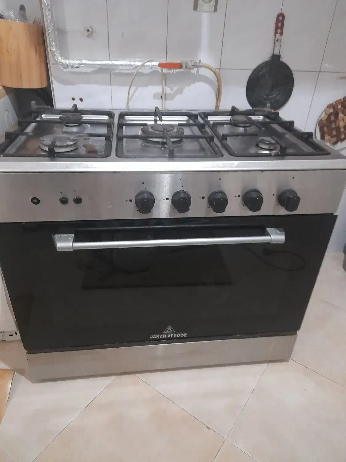 اجاق گاز ۵شعله طرح فراهانی افروز|اجاق گاز و لوازم برقی پختوپز|تهران, زرکش|دیوار