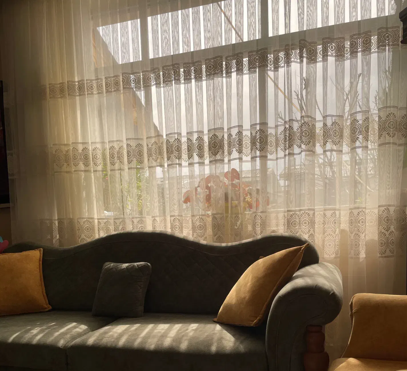 پرده پذیرایی|پرده، رانر، رومیزی|رشت, باهنر|دیوار