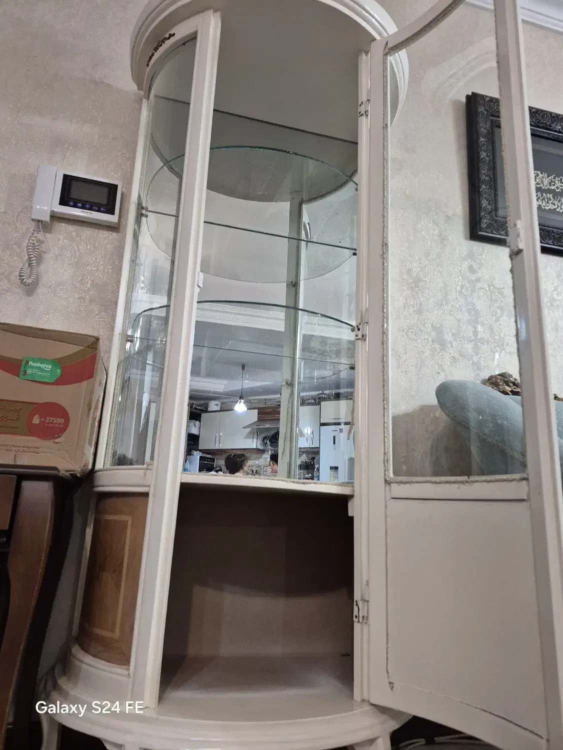 بوفه شیشه ای|بوفه، ویترین، کنسول|ساری, |دیوار