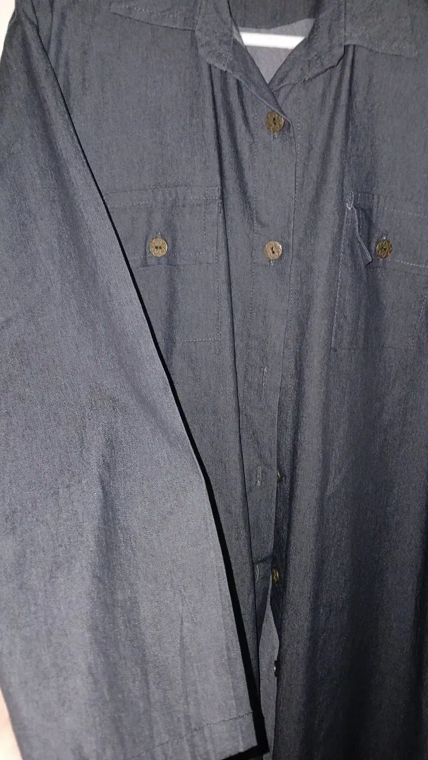 مانتو خنک سایز ۵۰ طرح لی زغالی|لباس|اهواز, طالقانی|دیوار