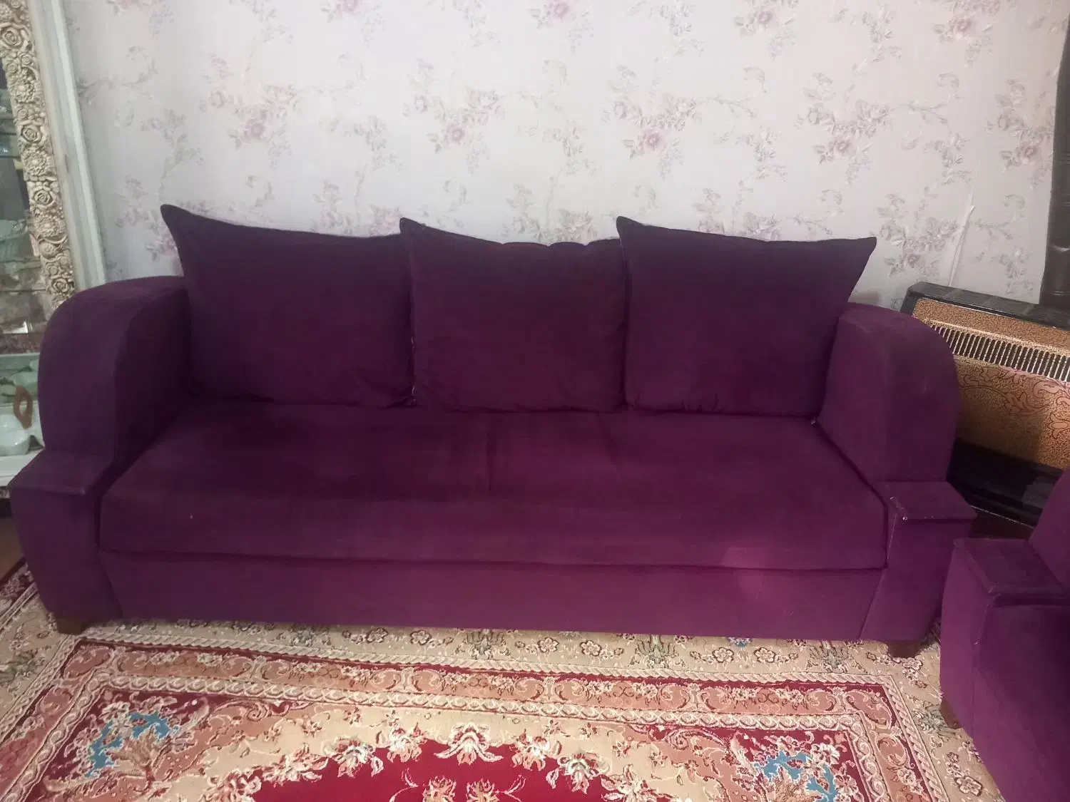 مبل ۸نفره|مبلمان خانگی و میز عسلی|سلماس, |دیوار