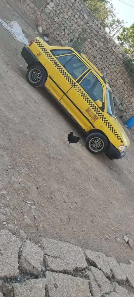 تاکسی پراید دوگانه سوزمدل 87|خودرو سواری و وانت|خرمآباد, |دیوار