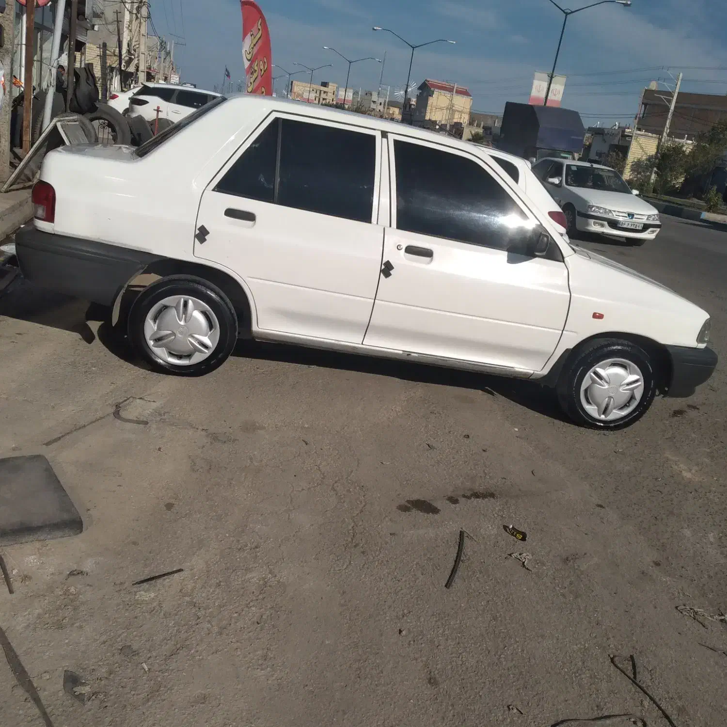 پراید ۹۸عروسک بدون رنگ|خودرو سواری و وانت|خدا آفرین, |دیوار