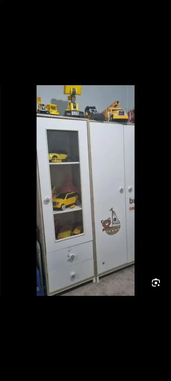 تخت و کمد ویترین کودک نوجوان|تخت و سرویس خواب|تهران, جوادیه تهرانپارس|دیوار