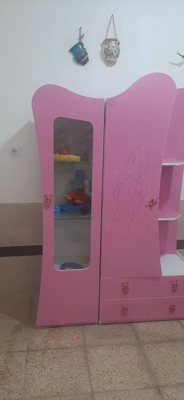 کمد کودک|جاکفشی، کمد، دراور|شاهرود, |دیوار