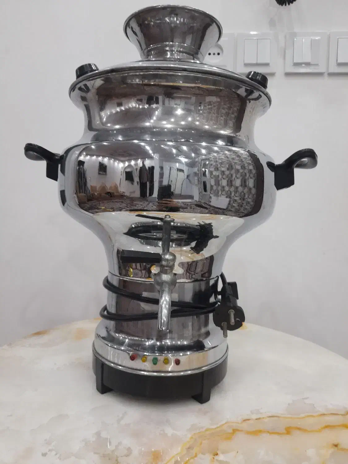 سماور برقی اتوماتیک|سماور، چای‌ساز، قهوه‌ساز|خوی, |دیوار