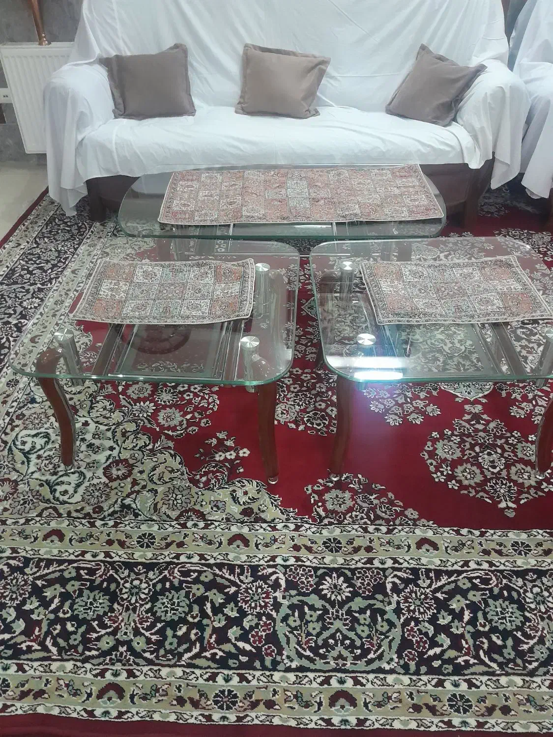 جلو مبلی و میزعسلی|مبلمان خانگی و میز عسلی|یزد, |دیوار