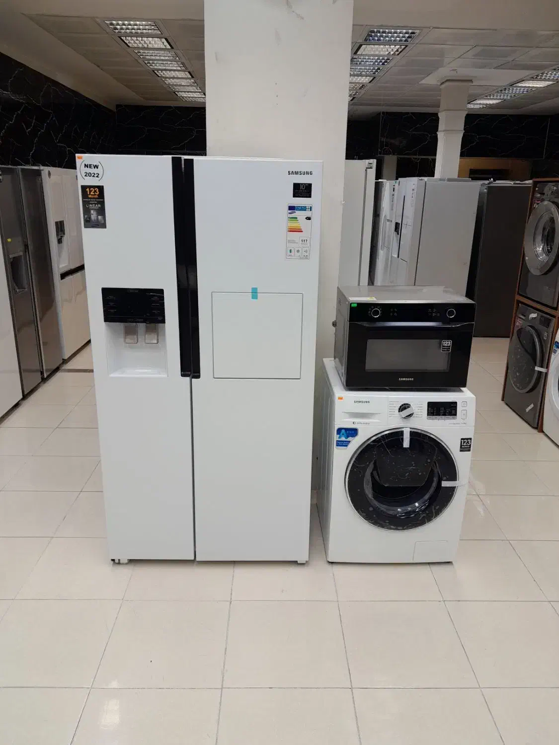 سایدسامسونگ 30فوت مدلRS25با گارانتی40%زیرقیمت|یخچال و فریزر|تهران, دبستان|دیوار