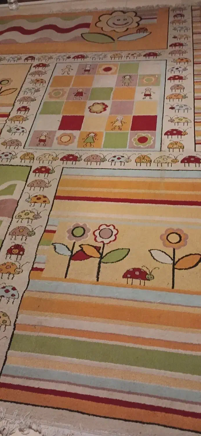 فرش کودک.۶ متری|فرش|چالوس, |دیوار