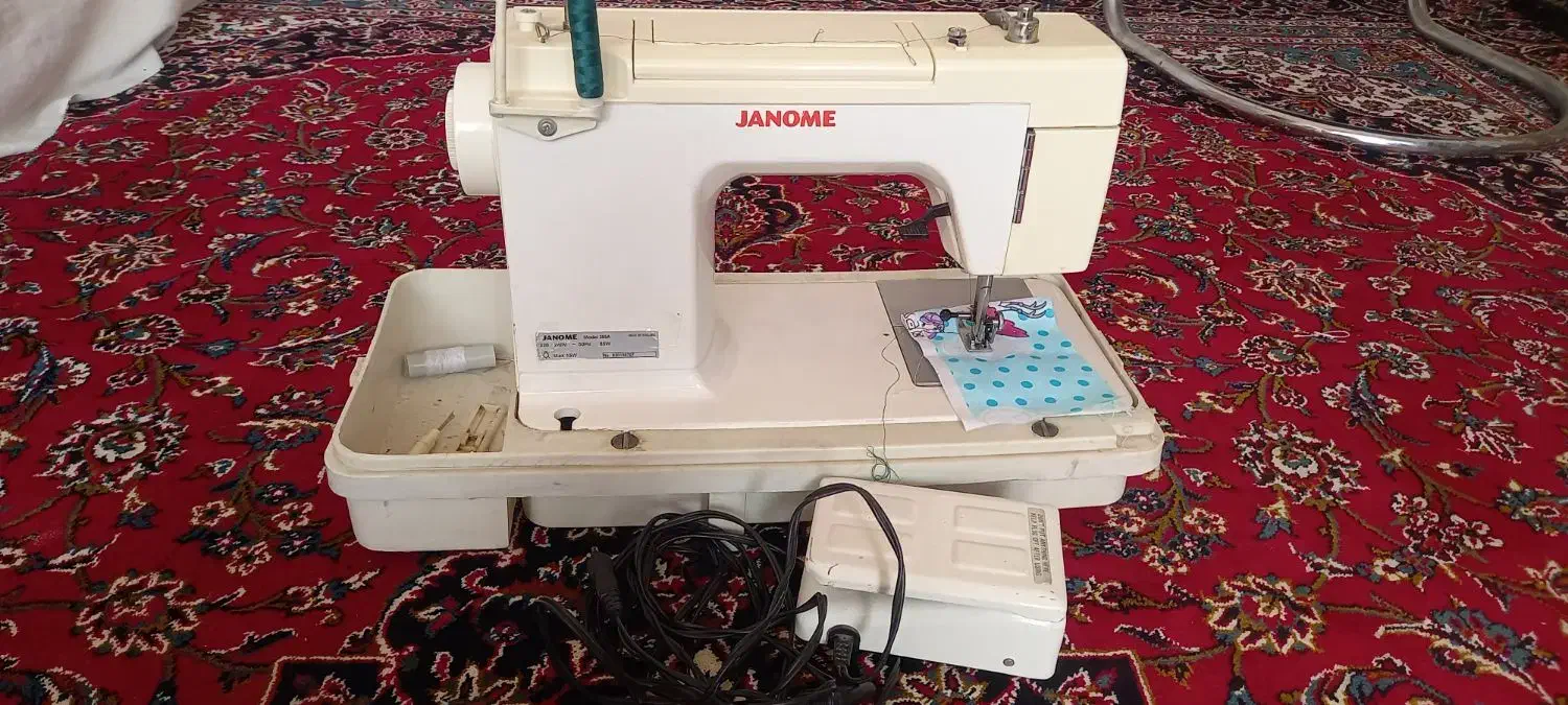 چرخ ژانومه ۳۹۵ Aاصل تایلند|چرخ خیاطی و ریسندگی|آران و بیدگل, |دیوار