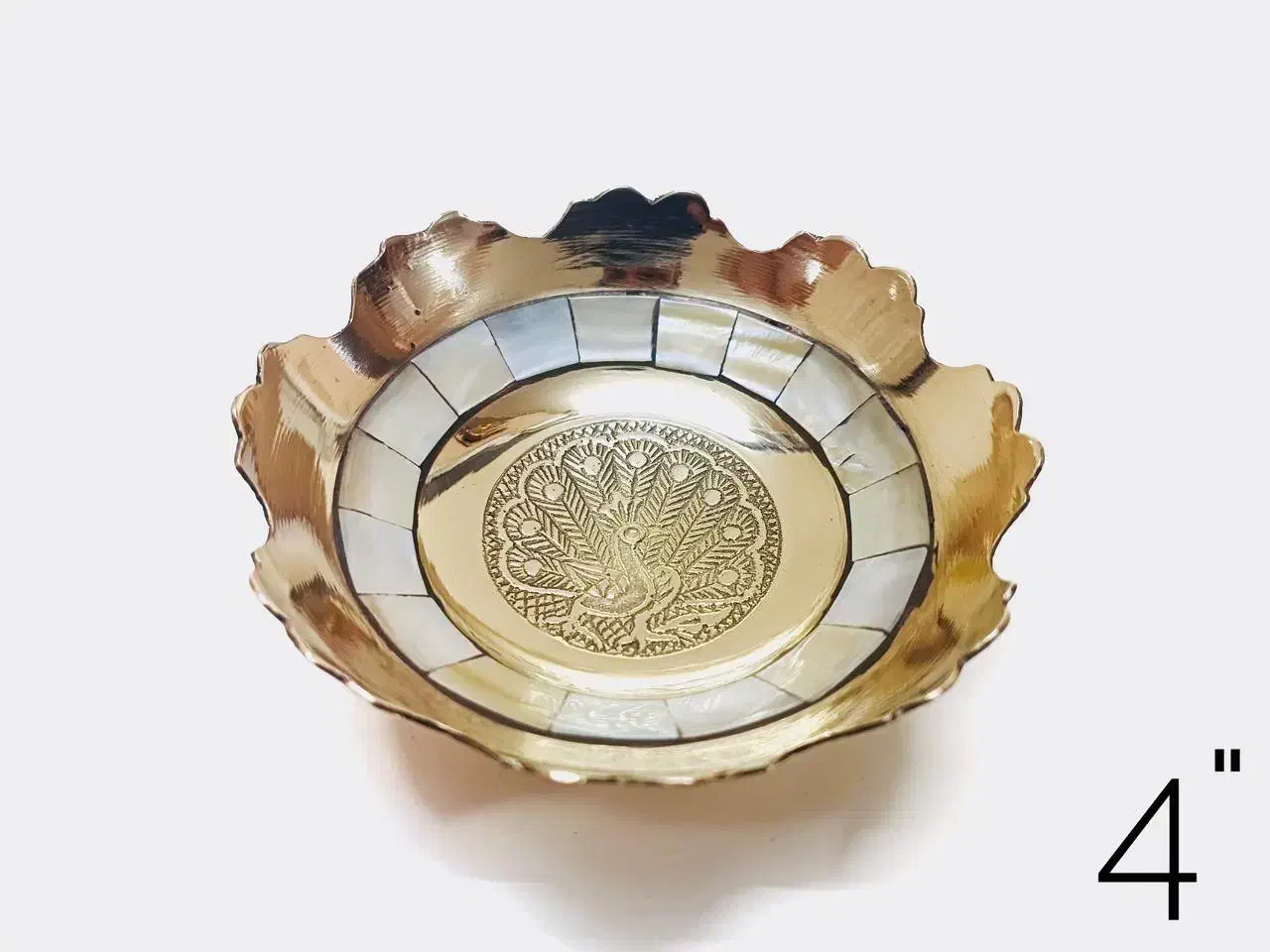 پیاله برنجی صدفکاری مناسب هفتسین و پذیرایی تک نفره|صنایع دستی و سایر لوازم تزئینی|شیراز, بازار|دیوار