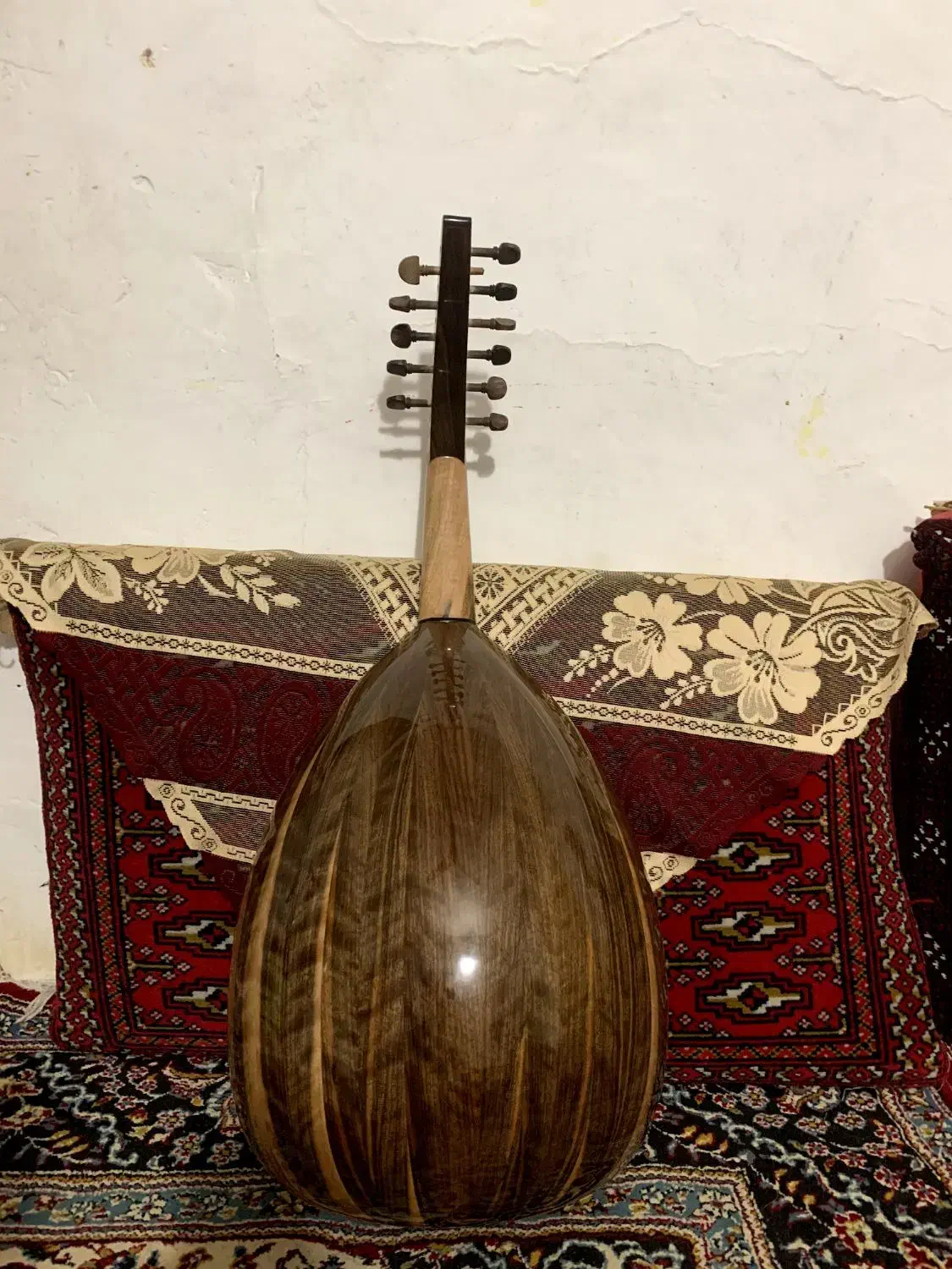 ( ساز عود دستساز ) بربط / بربت / عود|سازهای سنتی|بابلسر, |دیوار