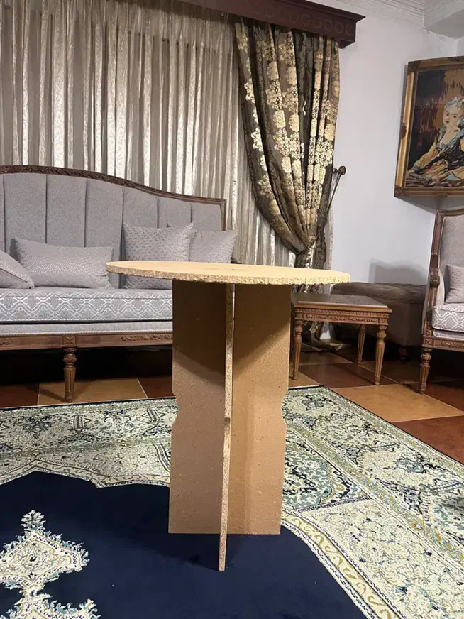 میز گرد چوبی|مبلمان خانگی و میز عسلی|ایزدشهر, |دیوار