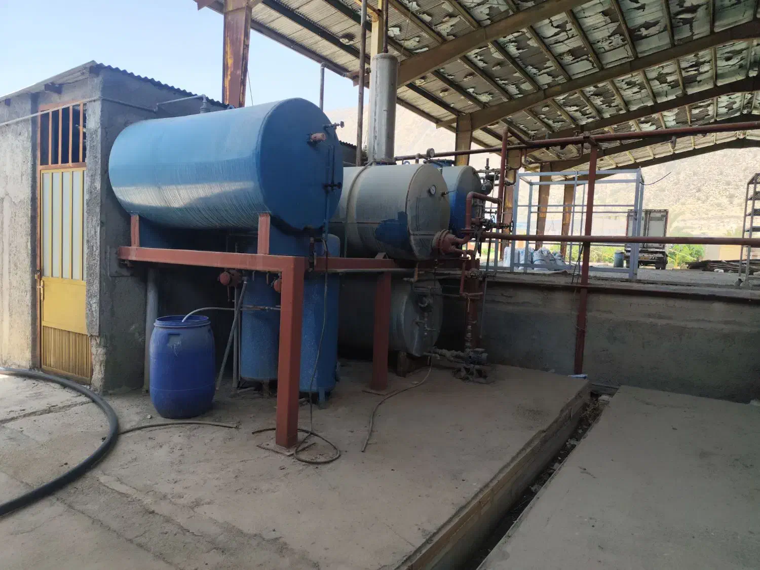 دستگاه دیگ بخار|ماشین‌آلات صنعتی|شیراز, مبعث|دیوار