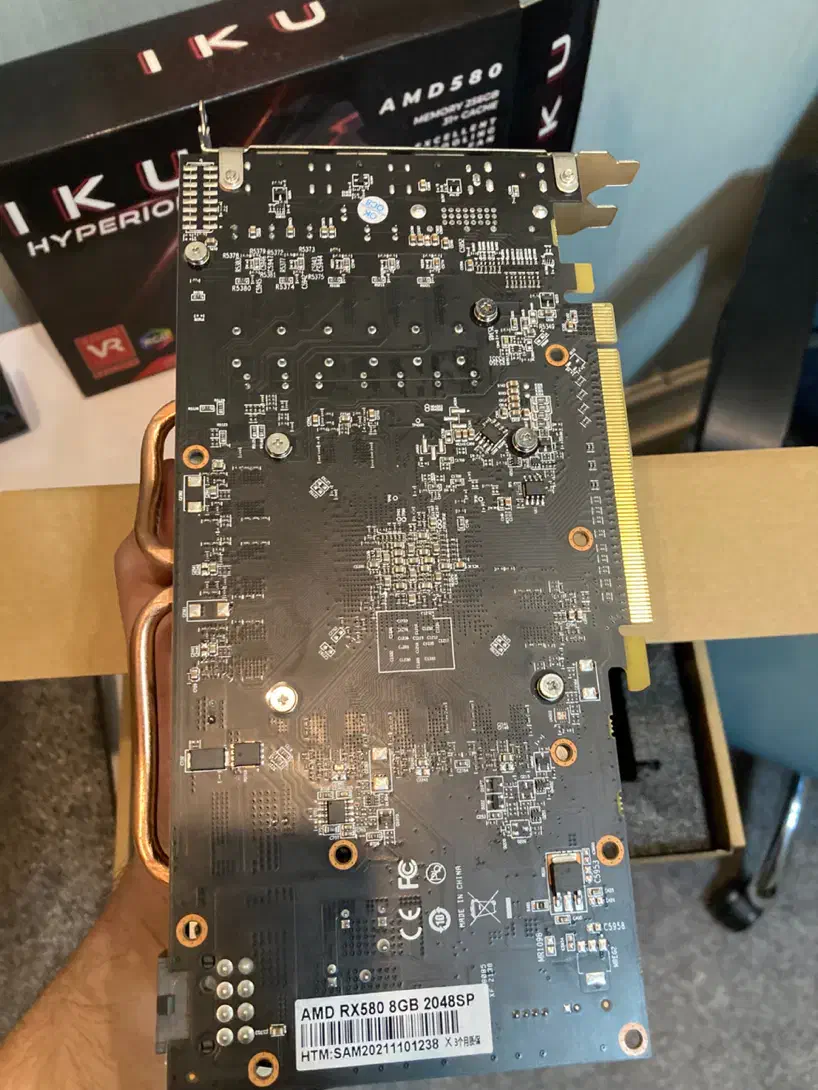 کارت گرافیک RX 580 (2048SP) از برند IKU|قطعات و لوازم جانبی رایانه|قم, شهرک قدس|دیوار