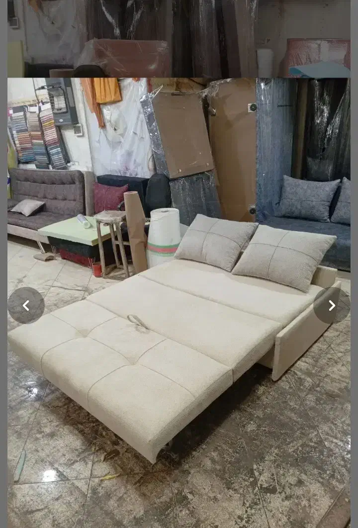 مبل تختخوابشو تخت خوابشو بیرجند کمجا شیک|مبلمان خانگی و میز عسلی|بیرجند, |دیوار