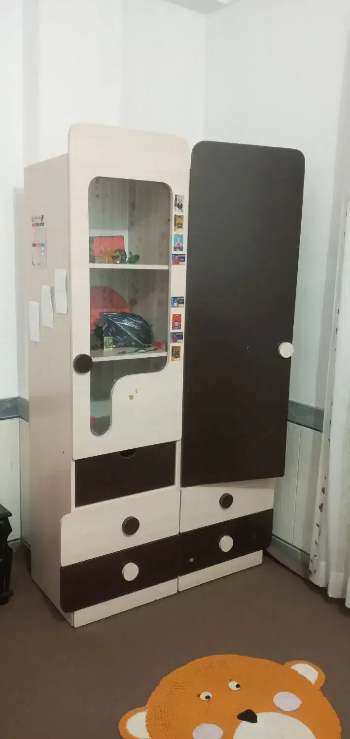 فروش تخت و کمد نوجوان|تخت و سرویس خواب|گلوگاه, |دیوار