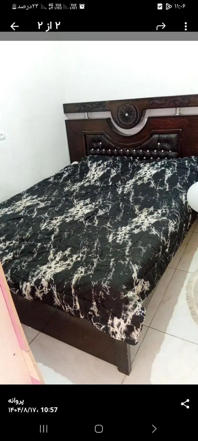 تخت دونفره با تشک|تشک تختخواب|پاکدشت, کبودگنبد|دیوار