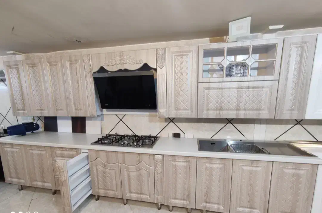 کابینت‌ه احمدی با رنگ جدید ترکیب زیبا کد ۵۱ ۱۶ ۱۷|مصالح و تجهیزات ساختمان|شاهرود, |دیوار