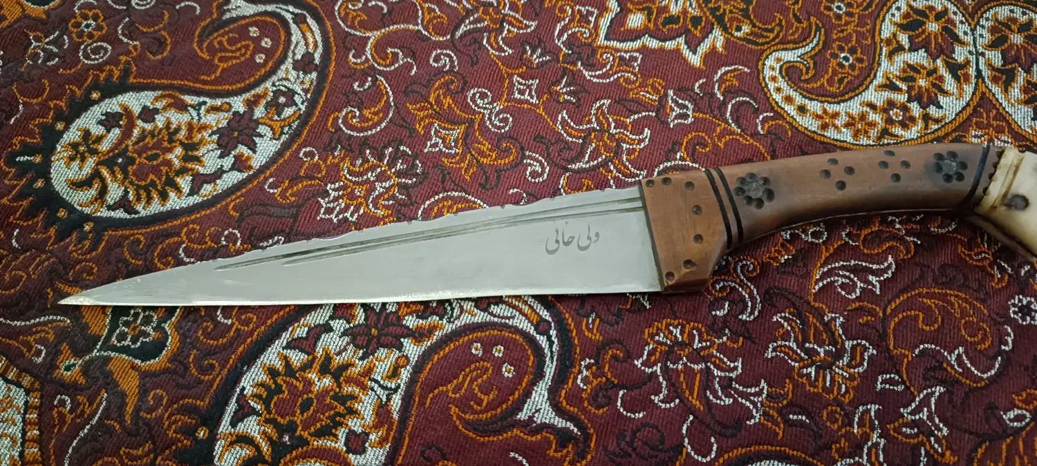 چاقو ولیخانی ۳۰ سانتی|کلکسیون اشیاء عتیقه|پیشوا, |دیوار