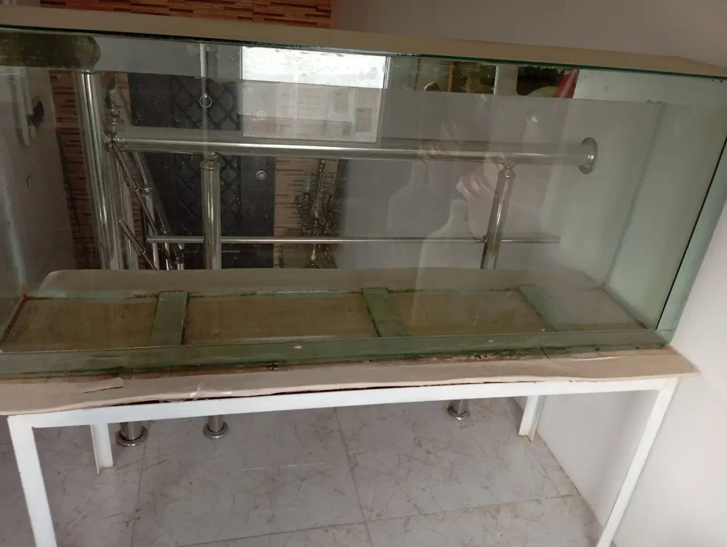 شیشه آکواریوم بامیزش|ماهی|ارومیه, |دیوار