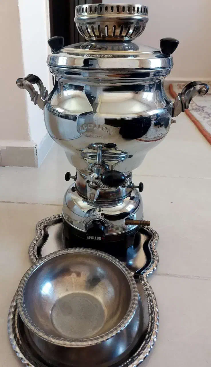 سماور گازی آپولون|سماور، چای‌ساز، قهوه‌ساز|پرند, فاز ۶|دیوار