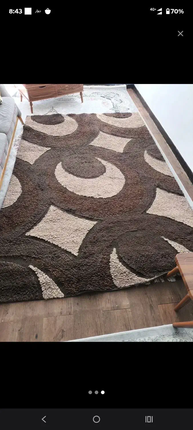 قالی ۲×۳ ۶متری|فرش|شاهین‌شهر, دهخدا|دیوار